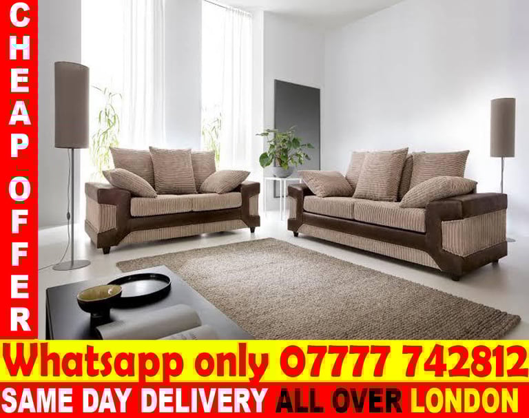 image for L Shape sofa 3 seater and 2 seater (DCFVGBH