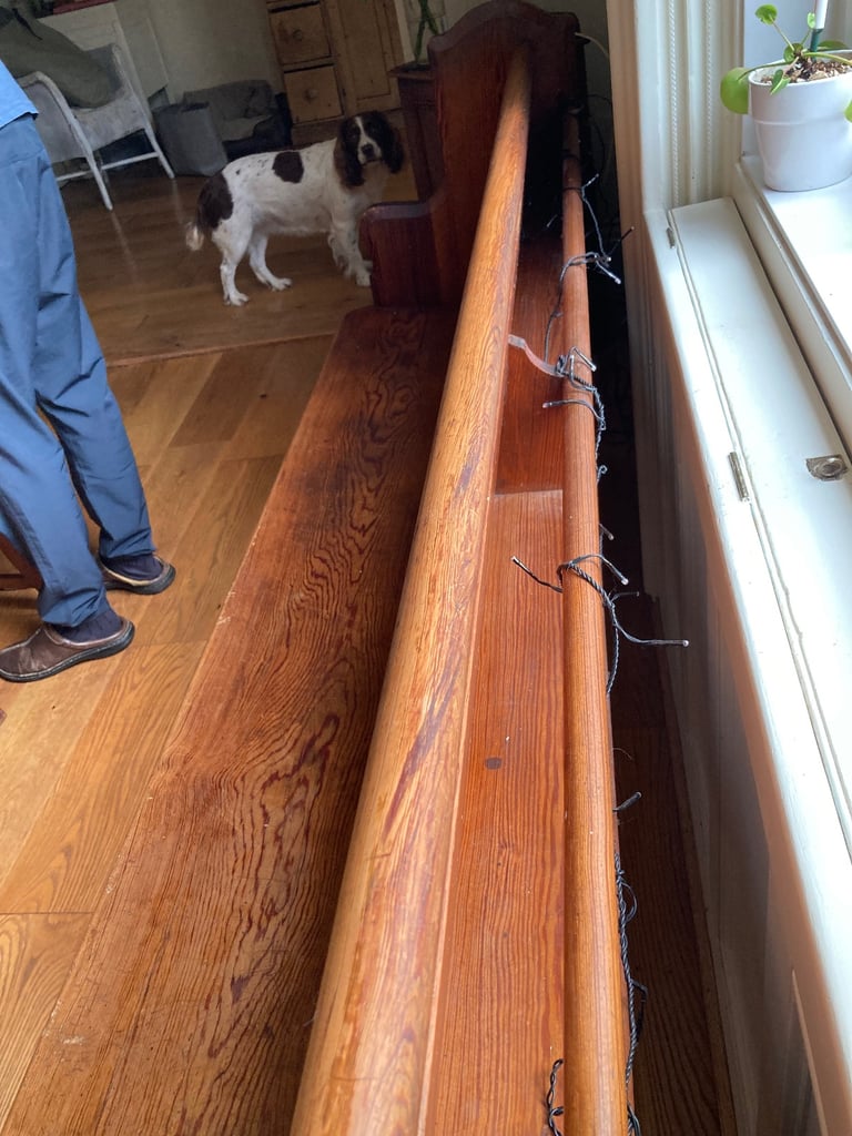 Church pew large