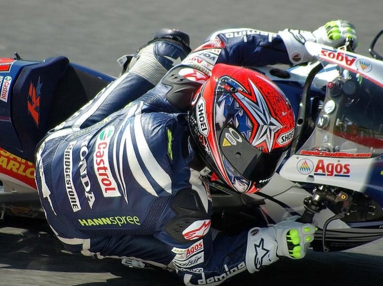 image for #SHOEI X-SPIRIT MOTORCYCLE HELMET - TONI ELIAS TC-1 - MEDIUM - MINT COND £170