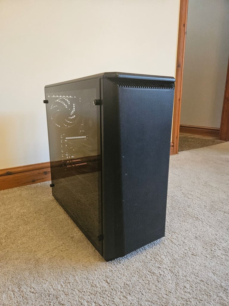 Gaming PC Tower Black, AMD 16G RAM, GeForce RTX 3050 (Fortnite Hardware Ban)