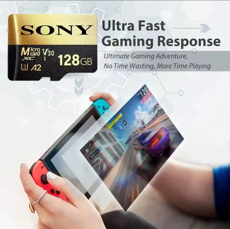 New Sony Miccro SD TF Mini Card  Class 1 TB High Speed Flash Memory TFMecard C10
