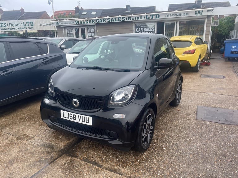 2018 Smart ForTwo Coupe 1.0 Prime Premium 2dr Auto Petrol