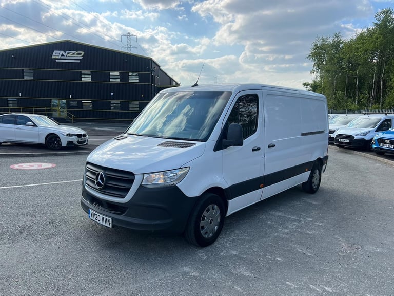 2020 20 REG MERCEDES-BENZ SPRINTER 314 2.1 DIESEL MWB HIGH ROOF VAN EURO 6 ULEZ