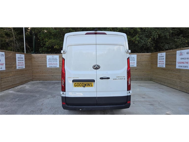 2023 73 MAXUS DELIVER 9 BASE LH 2.0TD DAMAGED REPAIRABLE SALVAGE 