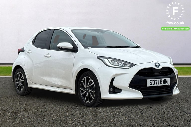 2021 Toyota Yaris 1.5 Hybrid Design 5dr CVT Hatchback PETROL/ELECTRIC Automatic