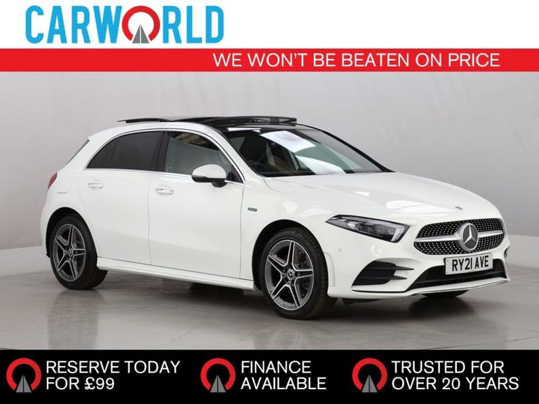 image for 2021 Mercedes-Benz A-Class 1.3 A250e 15.6kWh AMG Line Edition (Premium Plus) Hatchback 5dr Petrol...