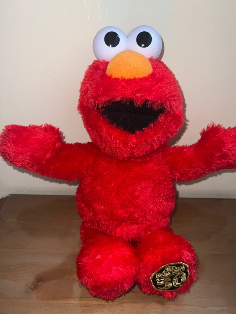 Used Sesame Street Tickle Me Elmo Interactive Plush