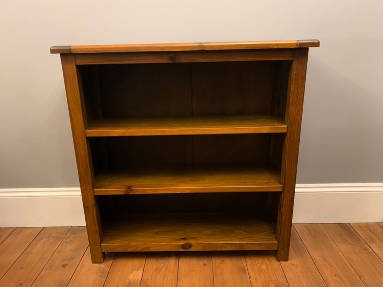image for Low 3-Shelf Wooden Bookcases – excellent condition