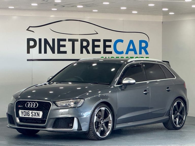 2016 Audi RS3 2.5 TFSI Sportback 5dr Petrol S Tronic quattro Euro 6 (s/s) (Nav) (367 ps) Hatchbac...