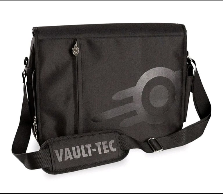 image for Fallout Valt-tech Messenger Bag Black Limited Edition/Rare! very good condition!