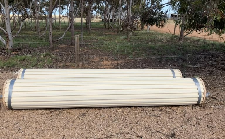 Heavy duty roller doors