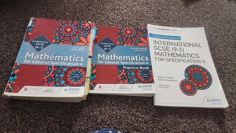image for GCSE / IGCSE.  MATHS  school books  
