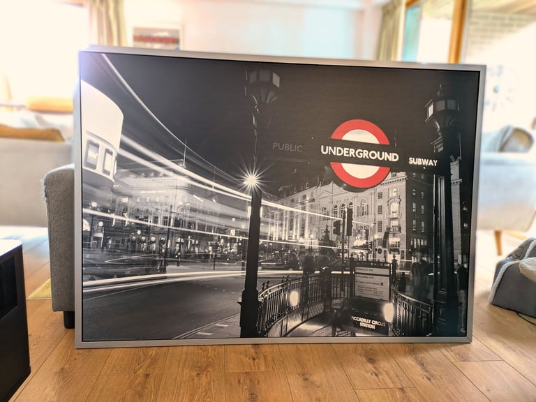 image for Large London Framed Picture Print (140x100cm)