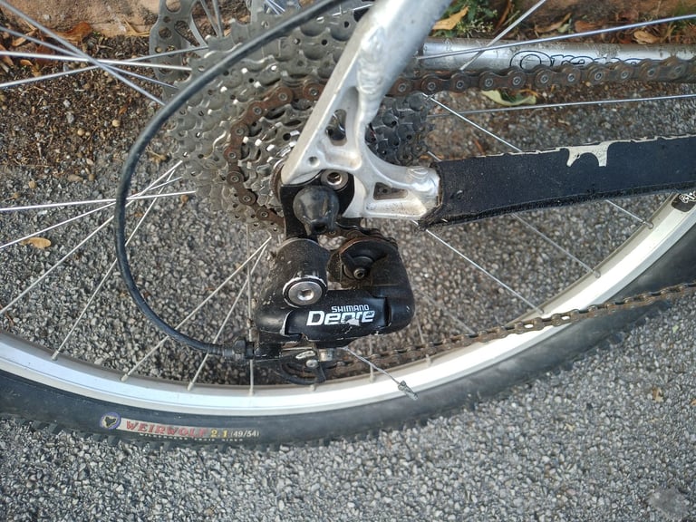 Orange Gringo Silver Aluminium Hard Tail Mountain Bike Hydraulic Brakes