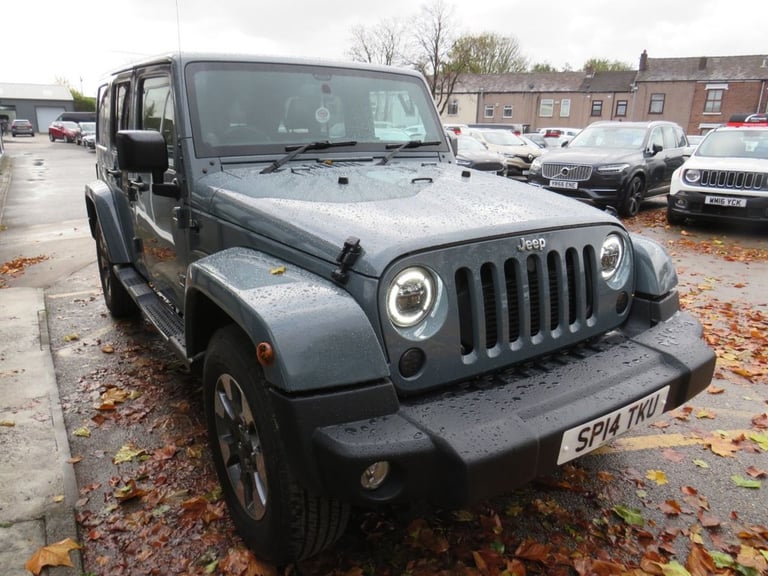 2014 Jeep Wrangler 2.8 CRD Overland 4dr Auto CONVERTIBLE DIESEL Automatic
