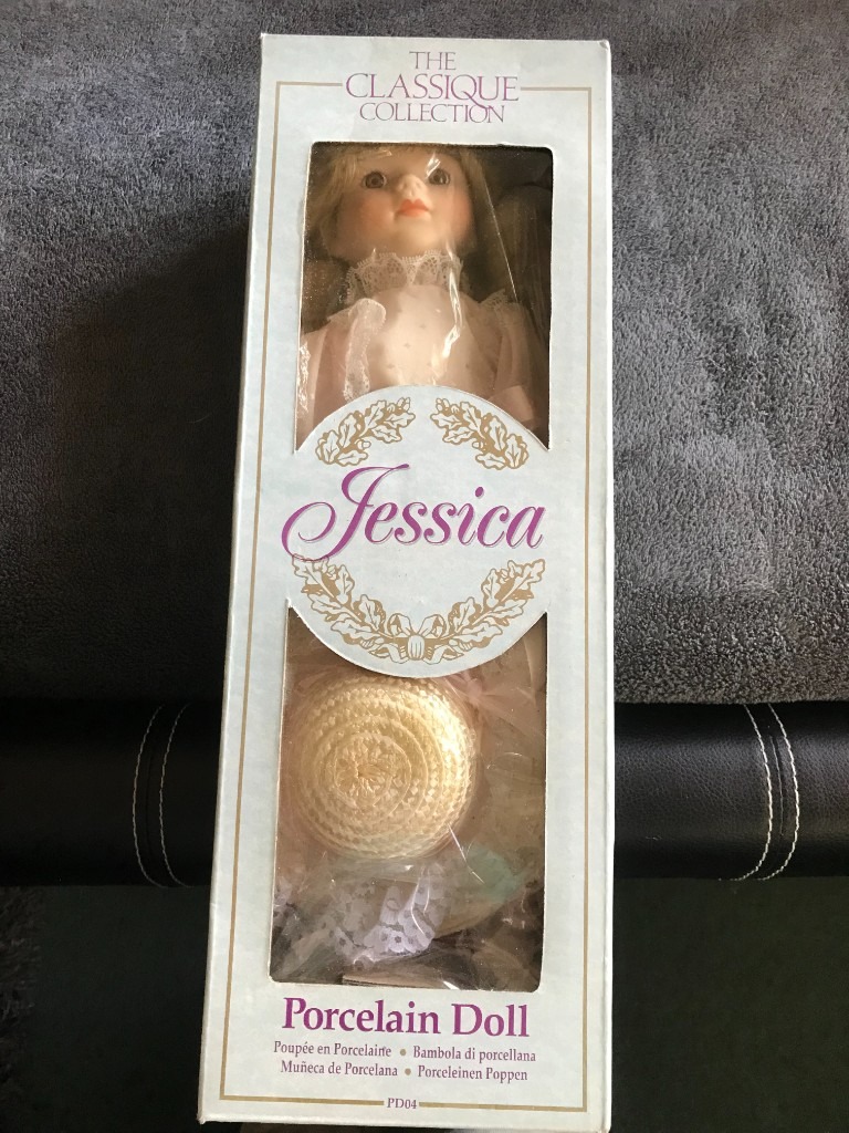 The classique collection store porcelain doll jessica