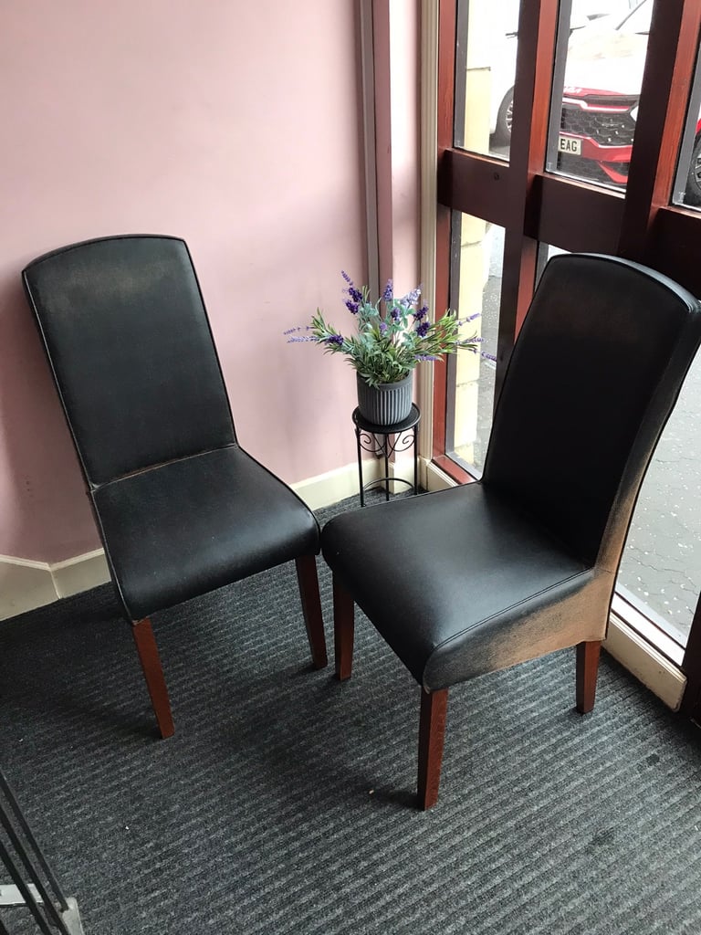 image for A pair of dining chairs