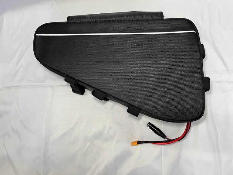 72v 23ah Triangle Li-ion Ebike Battery Electric Bike with 4a charger Soft Case