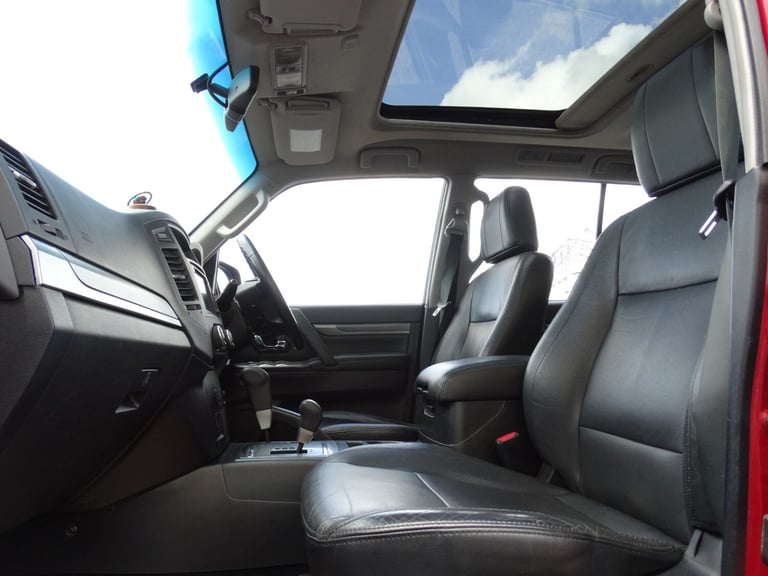 2009 MITSUBISHI SHOGUN 3.2 DIESEL DIAMOND DI-D LWB 7 SEATS AUTO 4WD TOW BAR RED