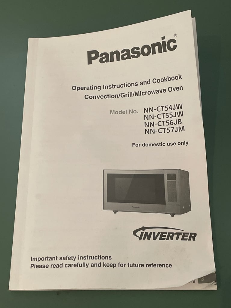 Panasonic Inverter Combination Oven