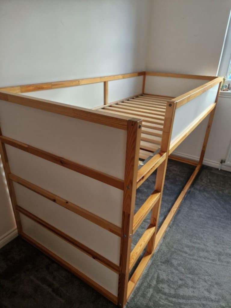 image for IKEA KURA single midsleeper bunk bed with DELIVERY