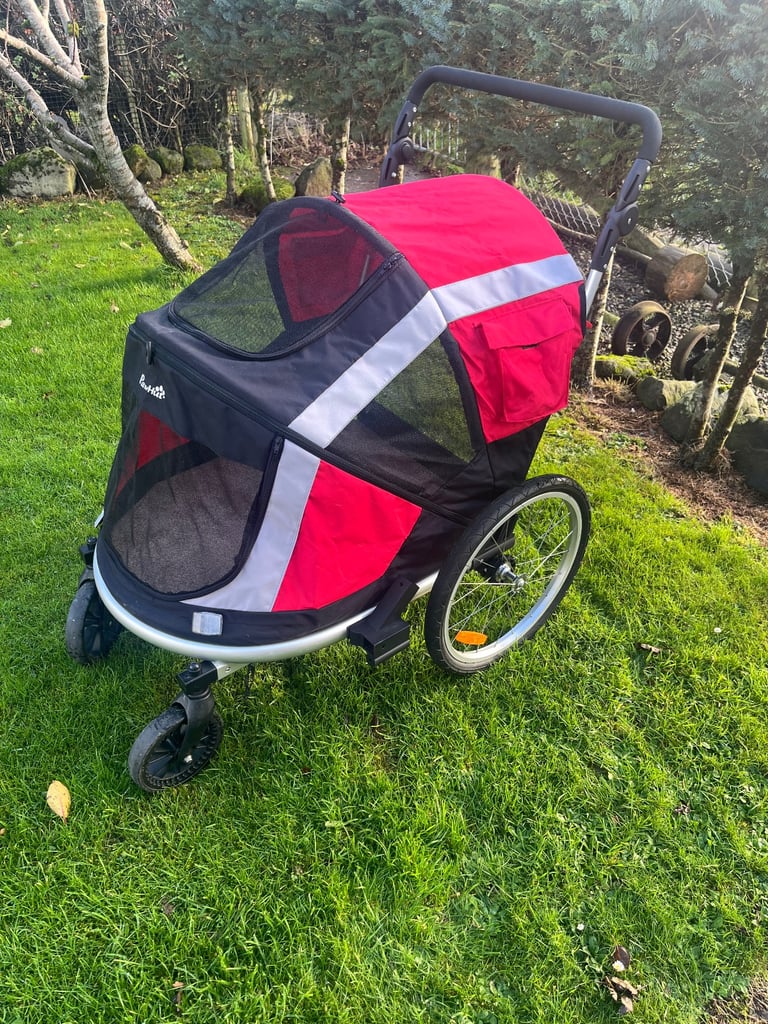 Pawhut 142 dog pet pram/ trailer 
