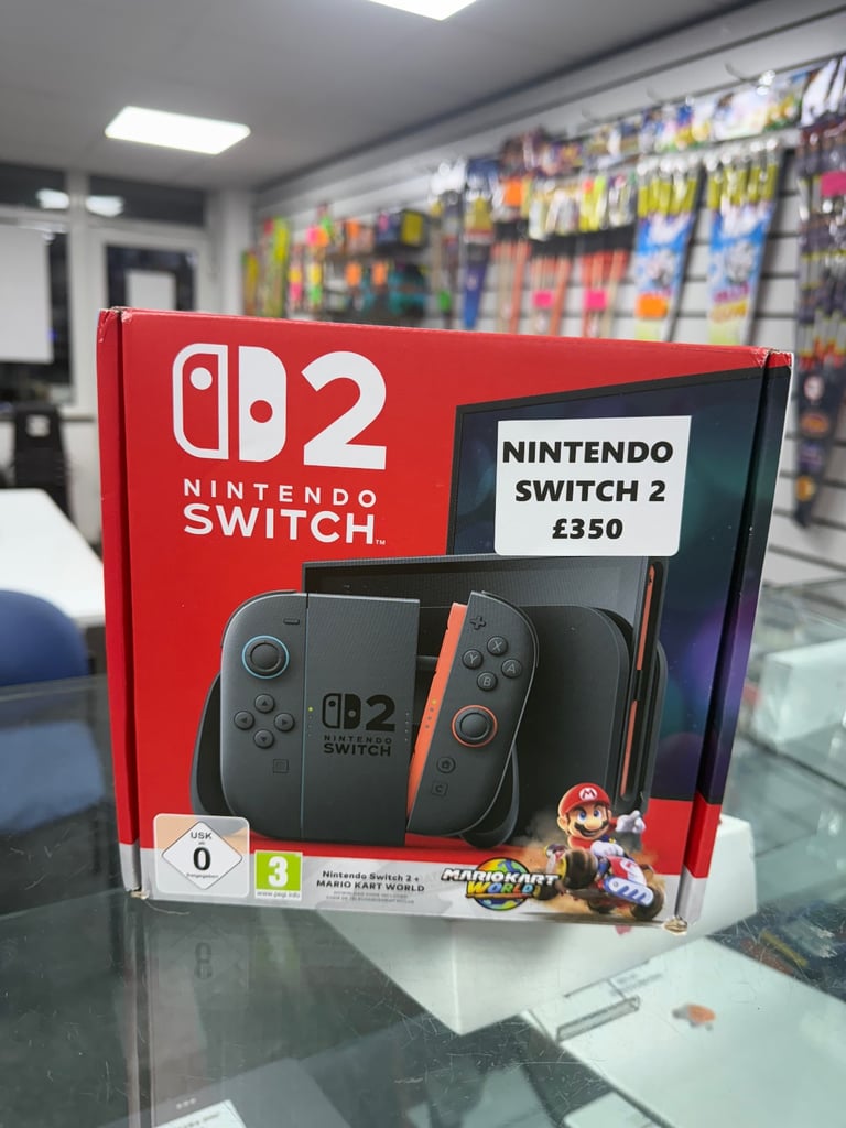 image for NINTENDO SWITCH 2 (MARIO KART WORLD EDITION) (BOXED) (3 MONTH OLD)