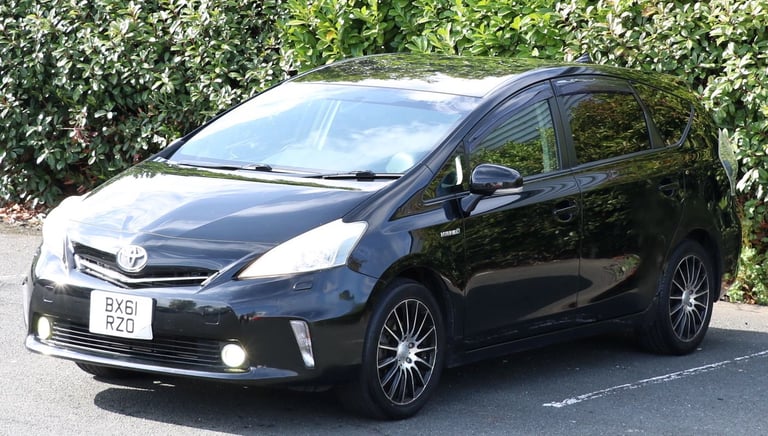 2012 Toyota PRIUS+ PLUS 1790cc Hybrid, 7 Seater, Black, 74k Mileage, BIRMINGHAM