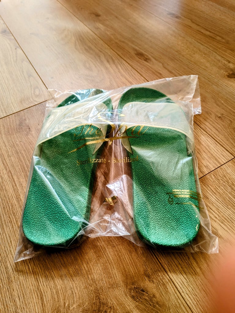 Brand New Green flip flopsBrand New Green flip flops