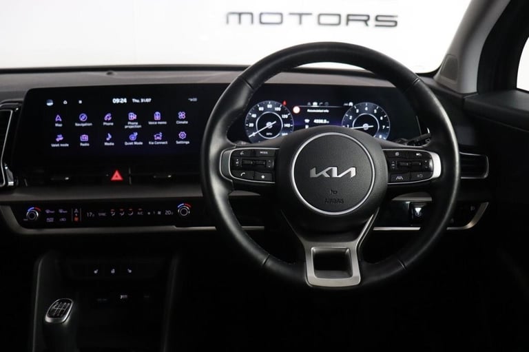 2023 Kia Sportage 1.6 T-GDi 3 5dr (APPLE CAR PLAY, HEATED SEATS) ESTATE Petrol Manual