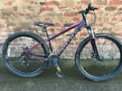 UCB Carrera Vengence girls 14/27.5 hardtail mountain bike, in good order 