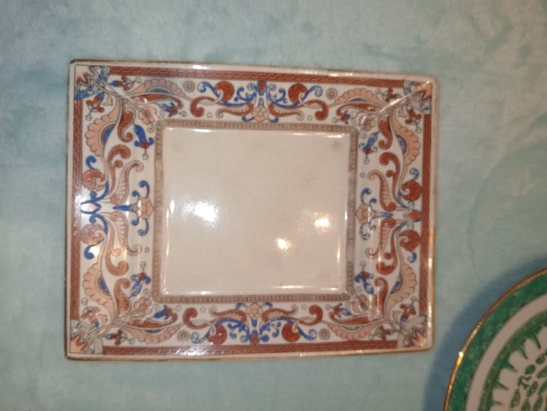 Vintage oriental plates Chinese plate oriental plates dragon