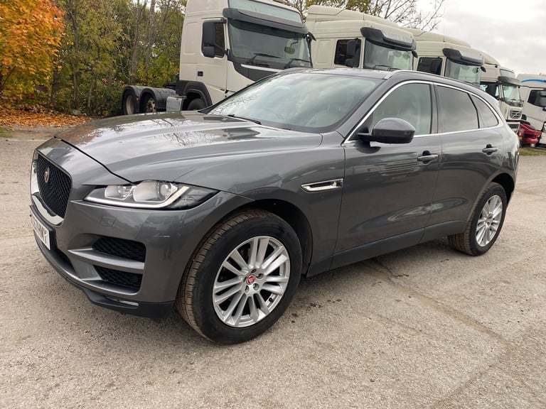 2018 JAGUAR F -PACE PORTFOLIO AWD DIESEL SUV DAMAGED SALVAGE CAT N NO DAMAGE