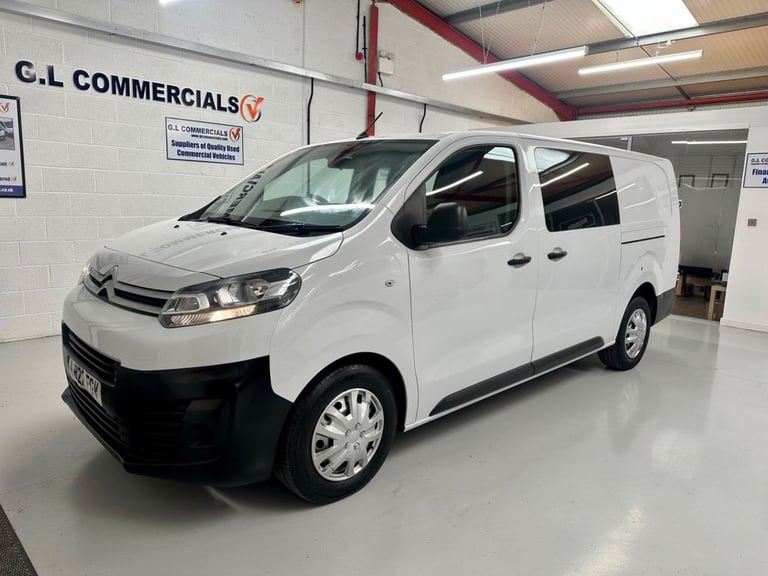 2022 22 CITROEN DISPATCH 2.0 BLUEHDI 1200 ENTERPRISE PRO XL CREW VAN DOUBLE CAB 