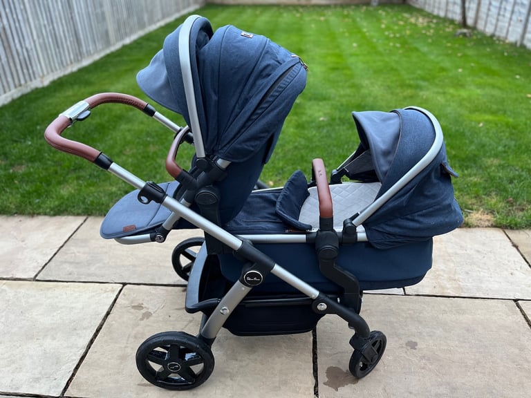image for Silver Cross Wave Tandem Pushchair  