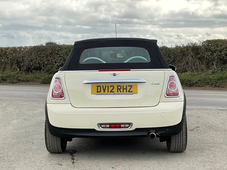2012 MINI Convertible 1.6 One Euro 5 2dr CONVERTIBLE Petrol Manual