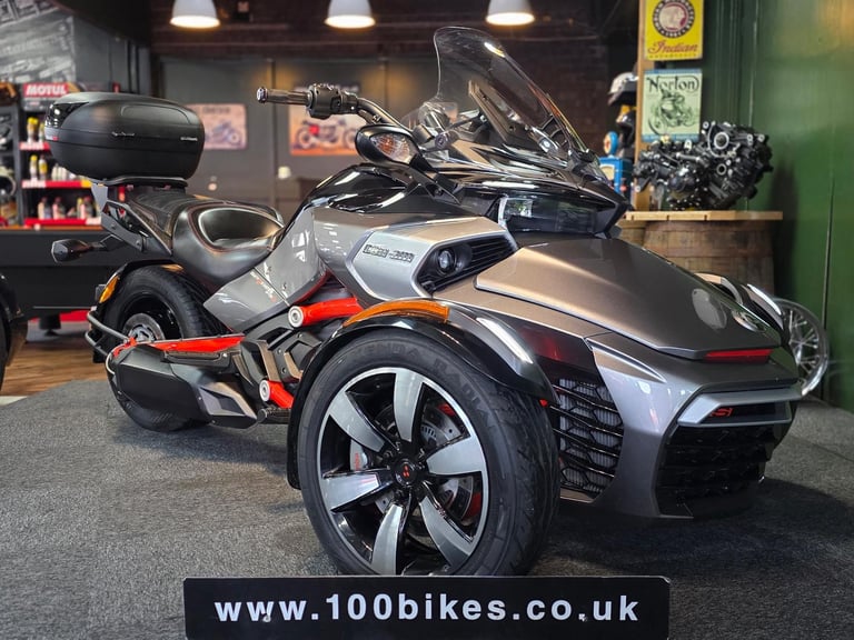 2015/65 CAN-AM SPYDER F3 1330 ACE SE6 SEMI AUTO TRIKE 7,100 MILE'S 