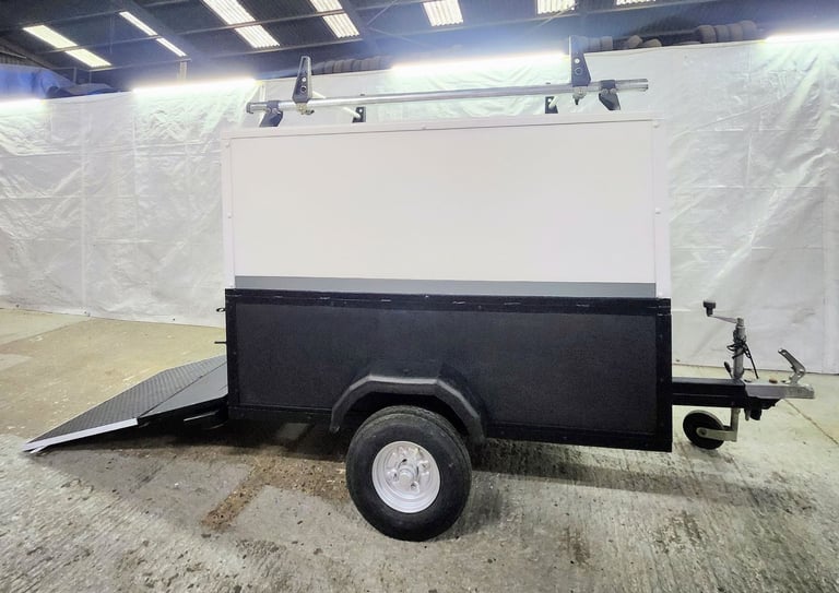 Stunning Box Trailer, Ideal for Trade, Hobbies or Various Industry Uses - View Trailer Now