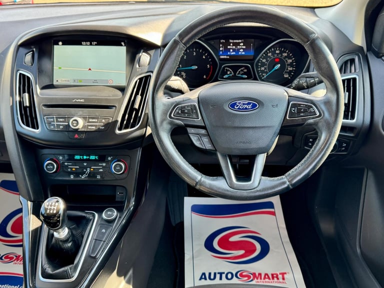 2017 Ford Focus 1.5 TDCi Titanium Euro 6 (s/s) 5dr HATCHBACK Diesel Manual