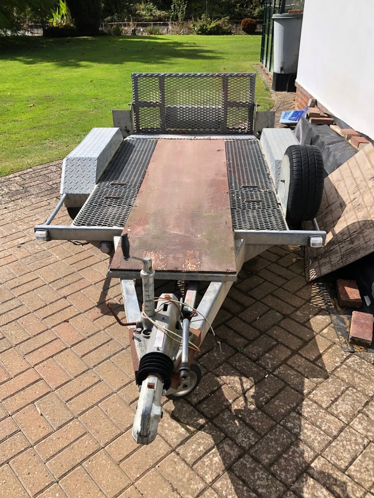 Plant Excavator Timberwolf twin wheel  trailer