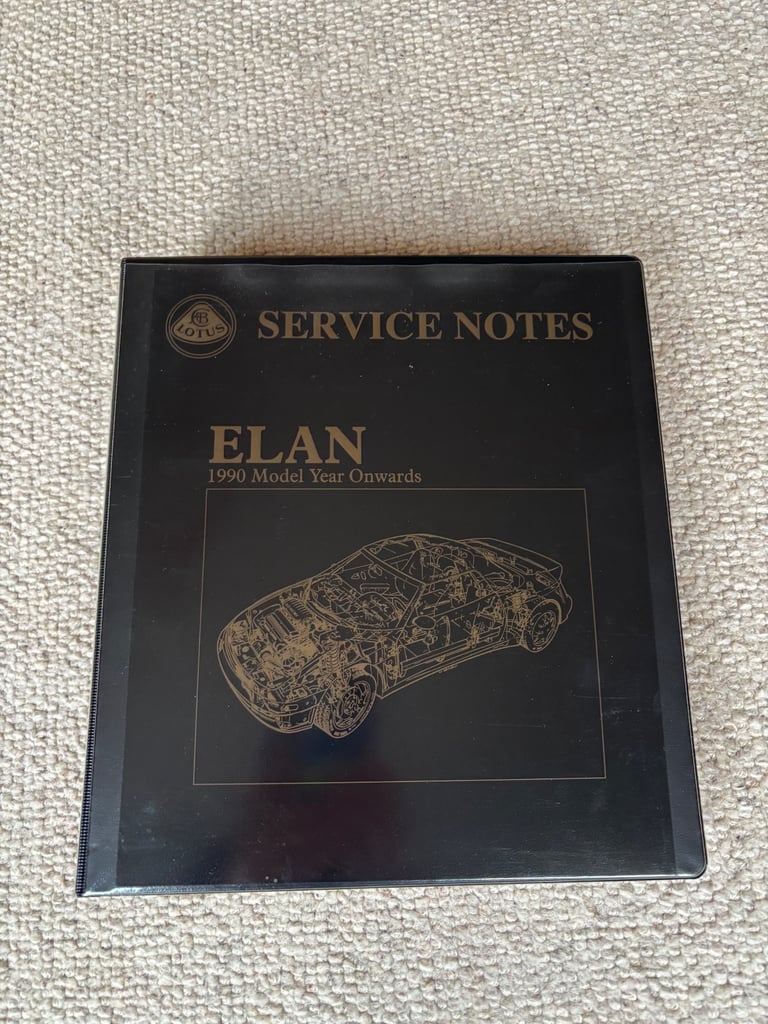 image for Lotus Elan Service Notes 1990 Model Year Onwards 
