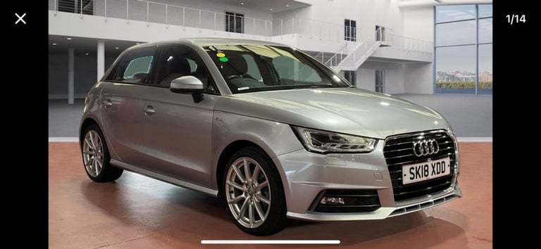 image for 2018 Audi A1 1.4 TFSI S line Sportback 5dr Petrol Manual Euro 6 (s/s) (Nav) (125 ps) Hatchback Pe...