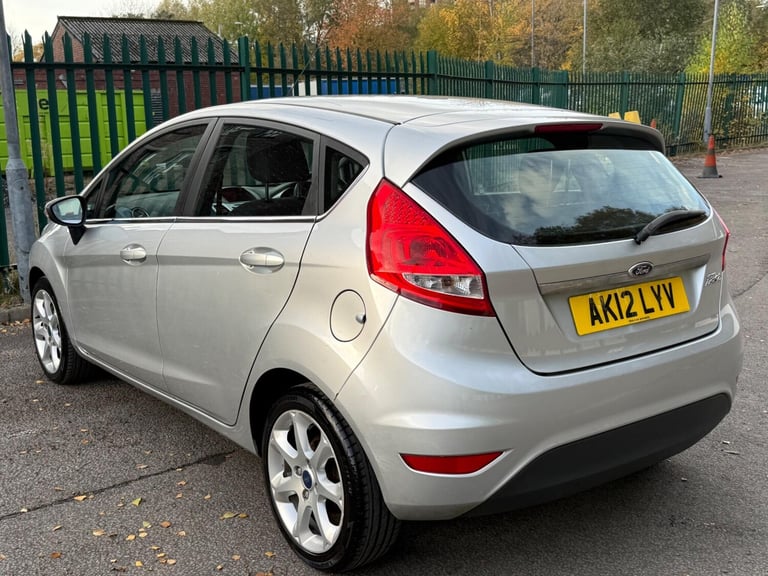 2012 Ford Fiesta 1.25 Zetec 5dr HATCHBACK Petrol Manual