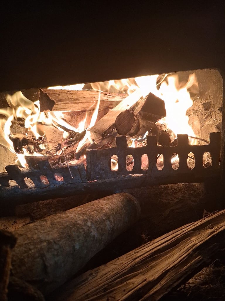 Woodburning logs 