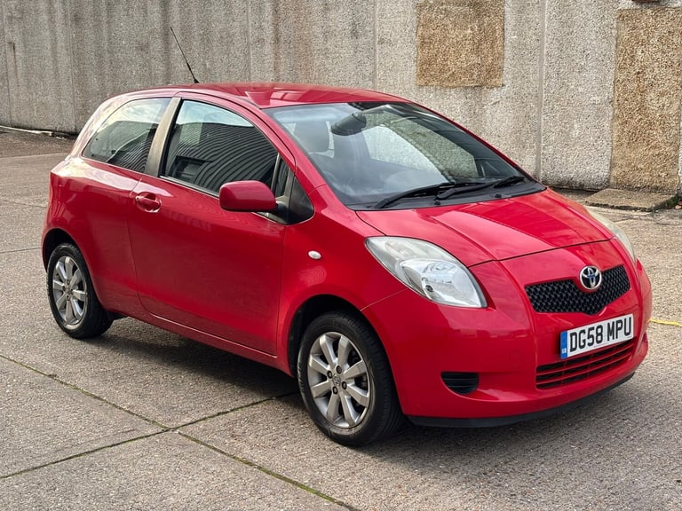 2008 Toyota Yaris 1.0 VVT-i TR 3dr HATCHBACK Petrol Manual