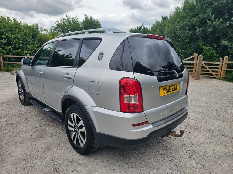 SSANGYONG REXTON 4X4 AUTO VAN UTILITY CAR BENCH SEAT A/C CRUISE MOT 05/2026 
