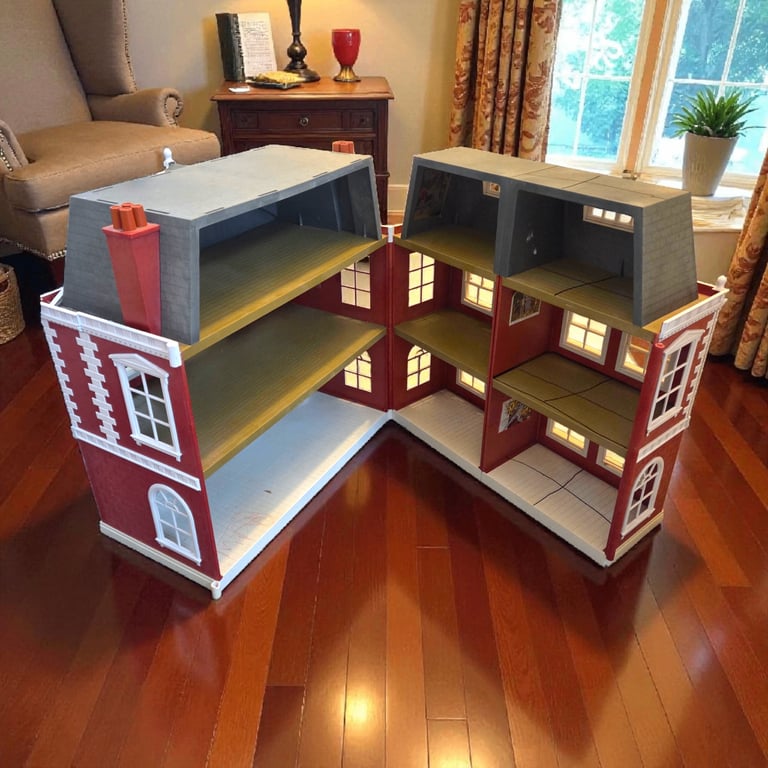 Sylvanian Families Dolls House 🐰 Large Red Brick Mansion | Used Condition | Pick Up Rutherglen G73