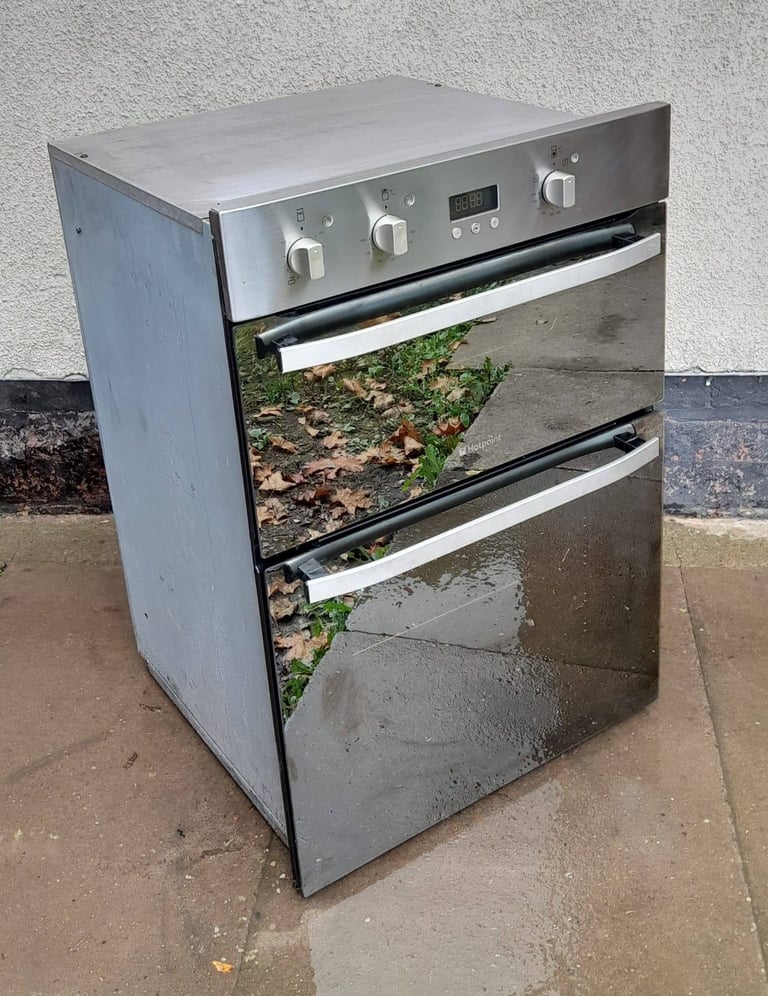 DOUBLE BUILT IN OVEN: HOTPOINT, 90CM TALL * delivery available *