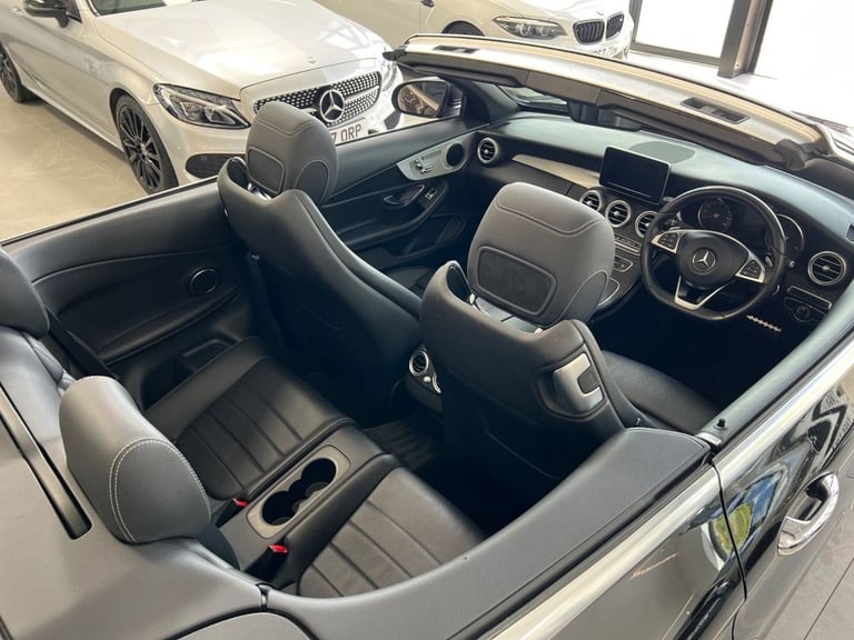 2018 Mercedes-Benz C-Class 2.0 C200 AMG Line Cabriolet 2dr Petrol G-Tronic+ Euro 6 (s/s) (184 ps)...
