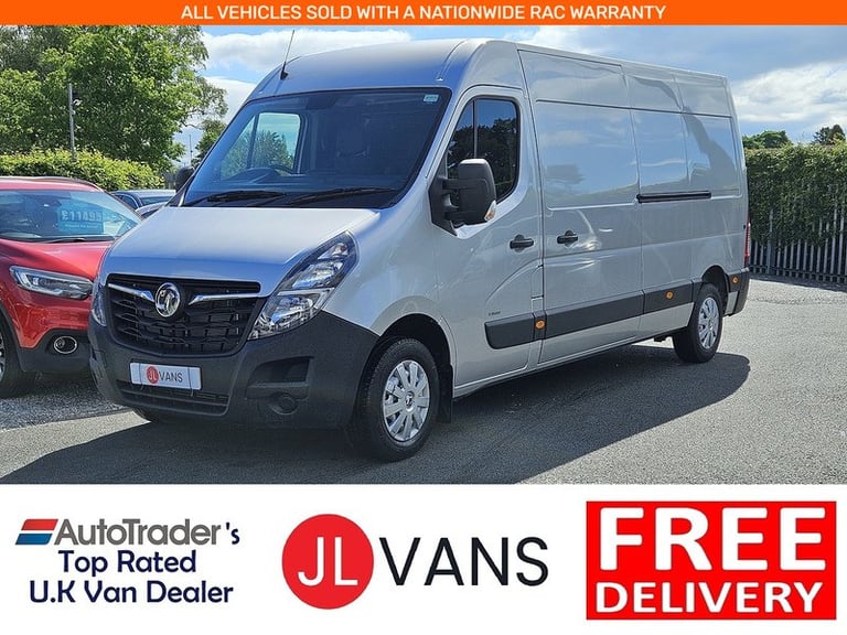 2021 Vauxhall Movano CDTi 3500 BiTurbo Edition L3H2 Euro 6 135ps AC Panel Van Diesel Manual